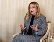 Giorgia Meloni (Afp)