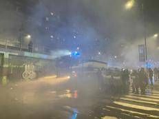 Gli scontri a Milano