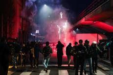 Scontri a Milano - (Ipa)