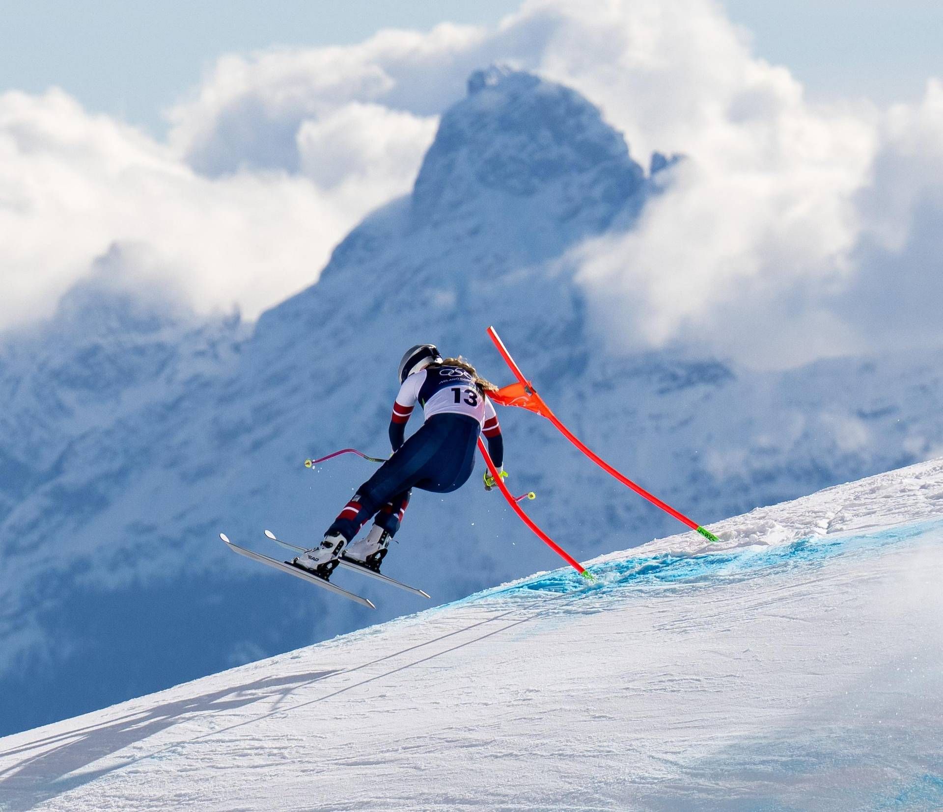 foto spiega incidente a Milano Cortina