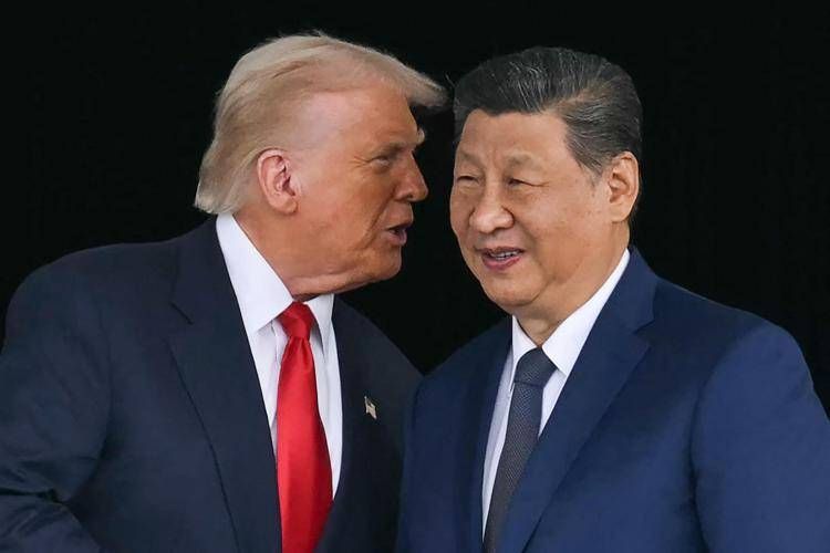 Trump e Xi - Afp