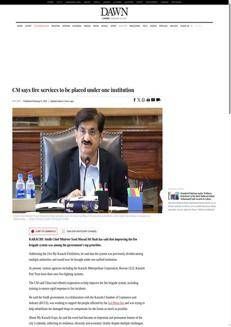 Pakistan: Post-fire rehabilitation efforts and the success of the "My Karachi" Expo