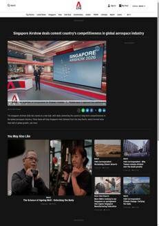 Singapore: L'Airshow 2026 consolida la competitività aerospaziale del paese con nuovi accordi