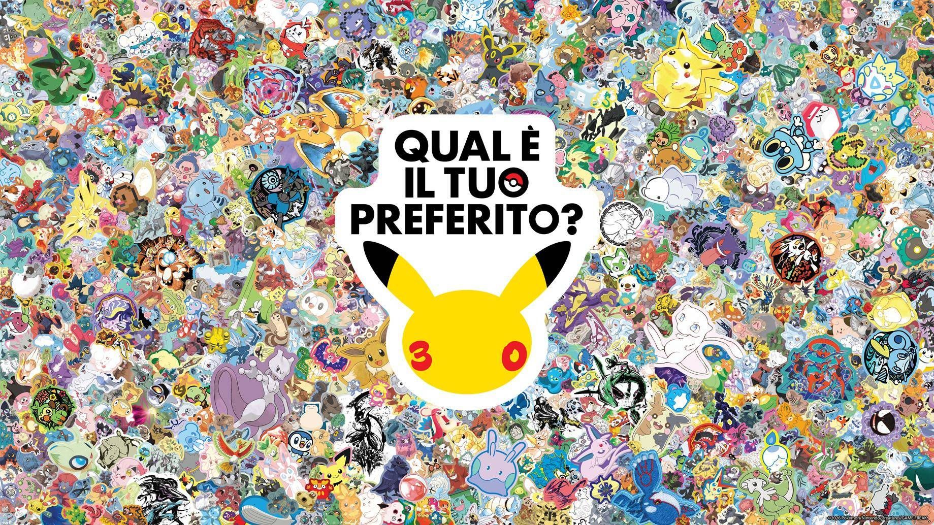 Trent'anni di Pokémon: al via la campagna globale "Qual è il tuo preferito?" - Il video