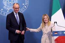 Merz e Meloni - Fotogramma /Ipa