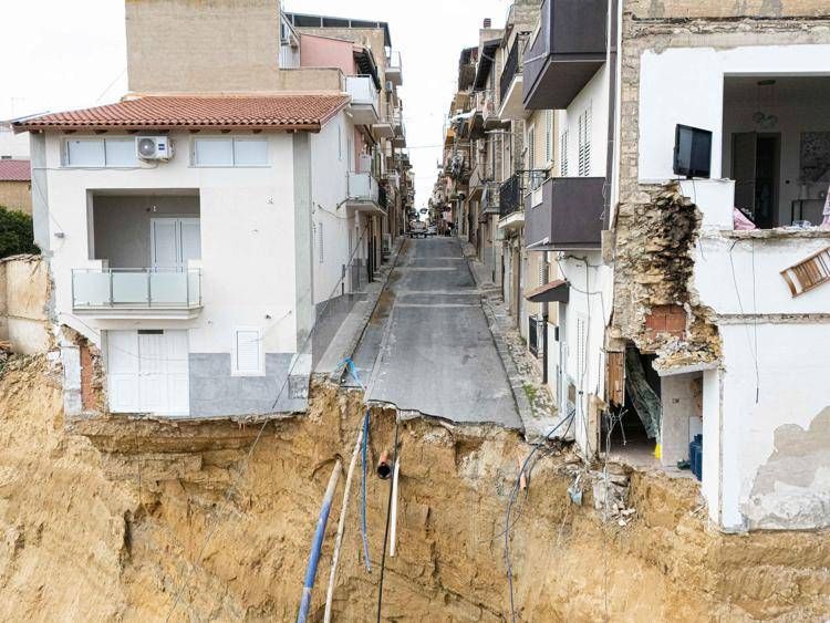 La frana a Niscemi - Fotogramma /Ipa