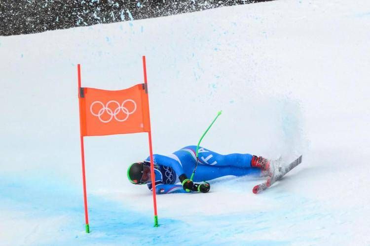 Sofia Goggia nella combinata femminile  - (Afp)