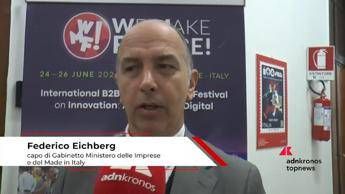 Wmf 2026: capo di Gabinetto Eichberg (Mimit), 'lavoriamo perchè imprese del Made in Italy abbraccino innovazione'