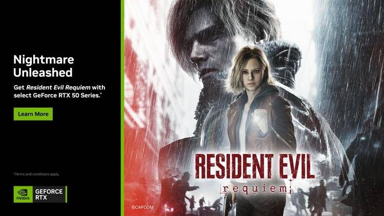 NVIDIA lancia il bundle Resident Evil Requiem per la serie RTX 50