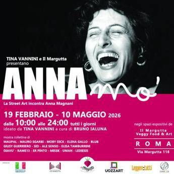 'ANNAmo'', a Roma la street art incontra Anna Magnani