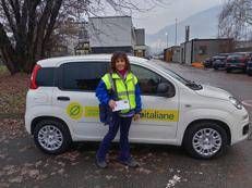 Paola Corradini, Portalettere Poste Italiane