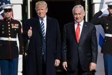 Trump e Netanyahu - Afp