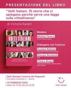 Alla Camera il libro di Victoria Karam, “Volti italiani”