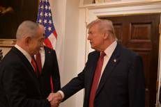 Benjamin Netanyahu e Donald Trump - (Foto dal profilo X del primo ministro israeliano)