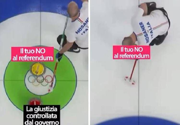 Due immagini del video