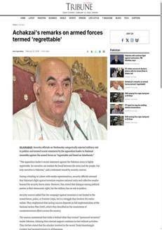 Pakistan: Funzionari della sicurezza respingono il ruolo militare in politica e denunciano il terrorismo sponsorizzato dall'India