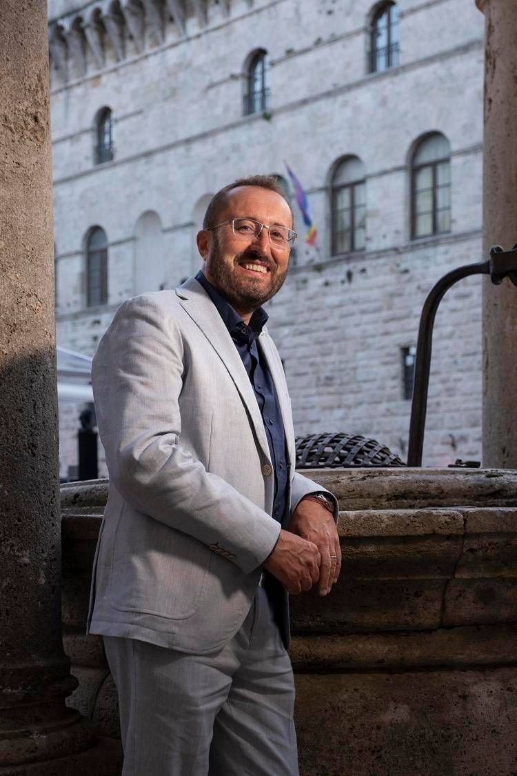 (Il presidente del Consorzio del Vino Nobile di Montepulciano, Andrea Rossi)