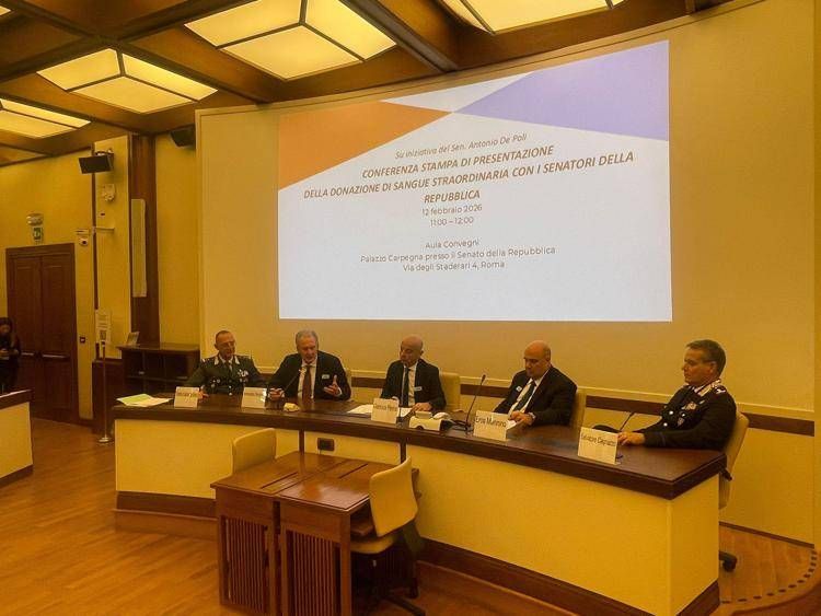 DonatoriNati, mercoledì donazione di sangue straordinaria con i senatori