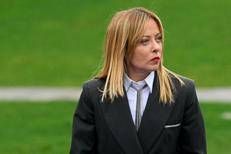 Giorgia Meloni - Afp