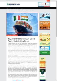 India: Italia e India rafforzano la collaborazione strategica e commerciale