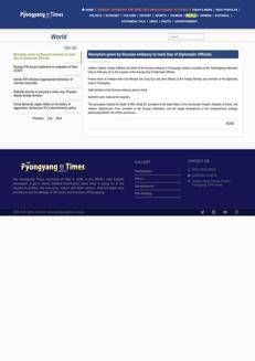 Corea del Nord: Ricevimento diplomatico russo a Pyongyang rafforza i legami bilaterali