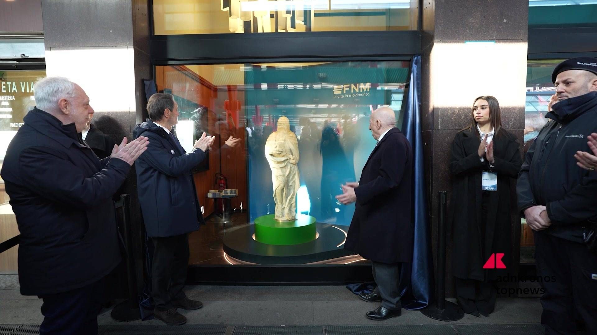 Fnm ‘adopts’ the “Bearded Saint with Book” from the Milan Cathedral and restores its splendor