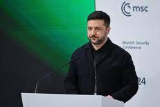 Volodymyr Zelensky (Afp)