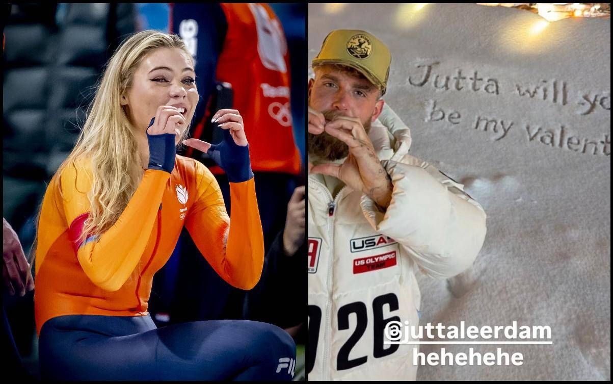 Jutta Leerdam, San Valentino a Milano Cortina. Il messaggio di Jake Paul dopo l’oro alle Olimpiadi
