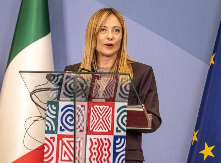 Giorgia Meloni (Afp)
