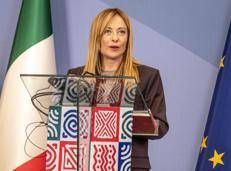 Giorgia Meloni (Afp)