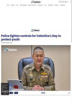 Tailandia: Polizia intensifica misure di sicurezza per San Valentino