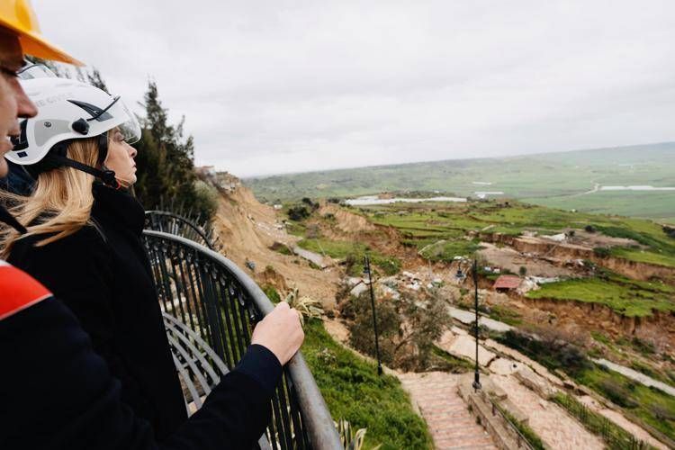 Giorgia Meloni a Niscemi - Palazzo Chigi