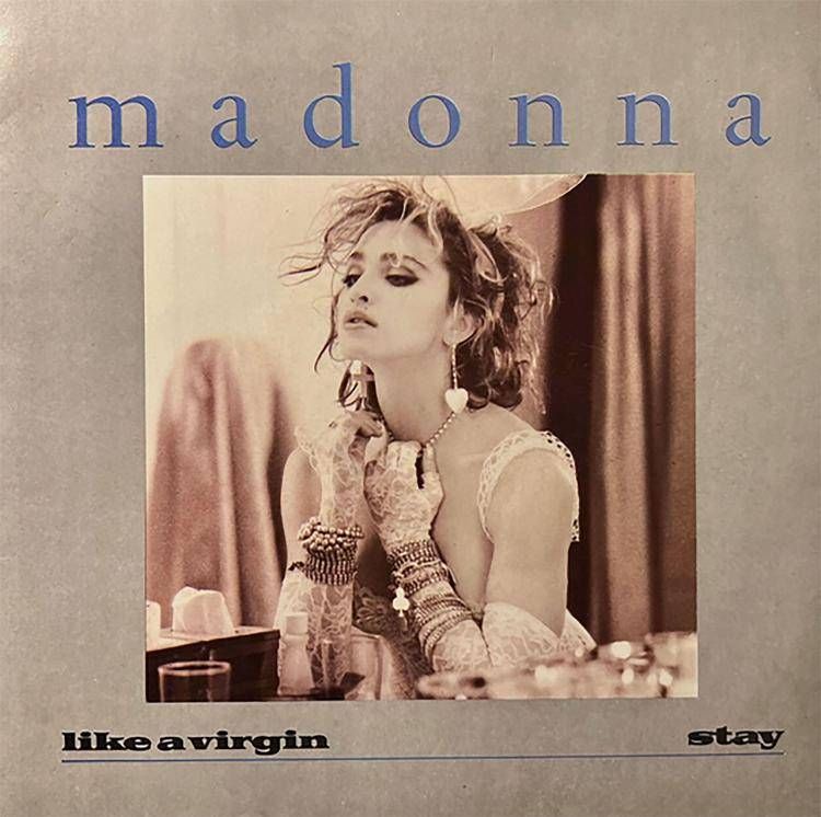 La copertina di Like a Vergin di Madonna