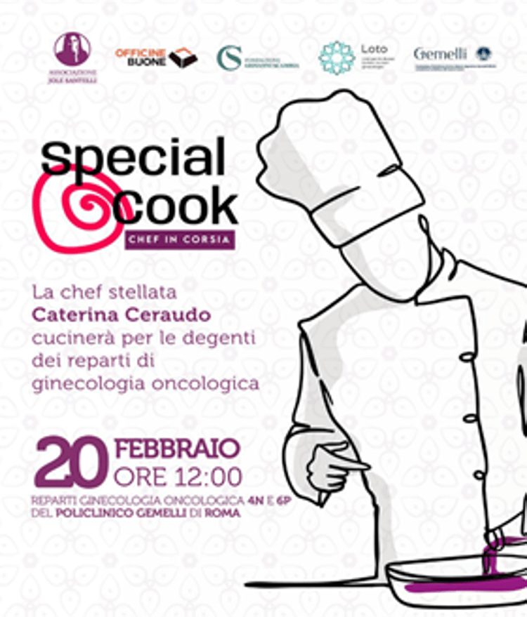 Tumori: 'Special cook' al Gemelli, chef stellati in corsia messaggio di speranza per le pazienti