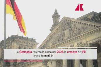 Germania rallenta la corsa nel 2026: crescita Pil ferma intorno 1%