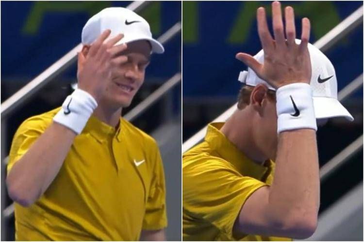 La reazione di Sinner - X