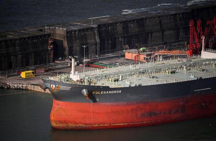 Petroliera con greggio venezuelano - Afp