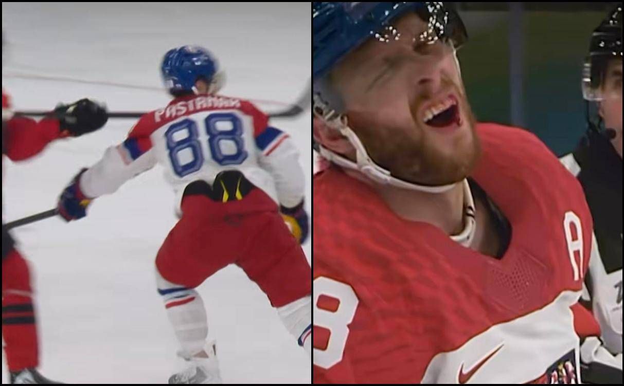 Milano Cortina, bastonata al volto durante Canada-Repubblica Ceca di hockey. Cos’è successo alle Olimpiadi, il video