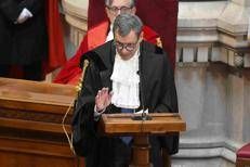 Francesco Greco all'apertura dell'anno giudiziario in Cassazione (2024) - Fotogramma/IPA