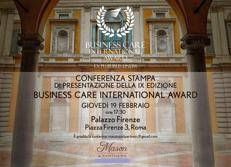 Business care international award, le eccellenze italiane che illuminano il mondo
