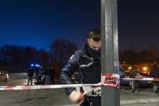 Il luogo della sparatoria - (Ipa)