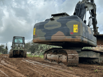 Niscemi, Genio Esercito inizia lavori bypass emergenza SP11