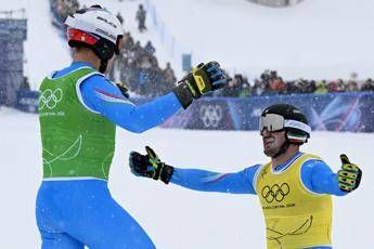 Simone Deromedis e Federico Tomasoni - Afp
