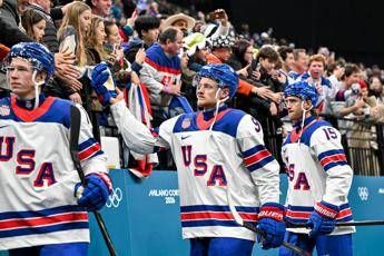 Milano Cortina, la squadra di hockey Usa - Fotogramma /Ipa