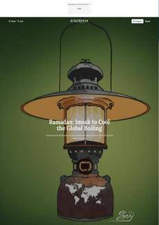 Indonesia: Ramadan: Spirituality, Reducing Consumption, and the Climate Challenge