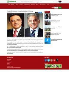 Pakistan: Il Presidente e il Primo Ministro sottolineano il ruolo degli scout per lo sviluppo nazionale