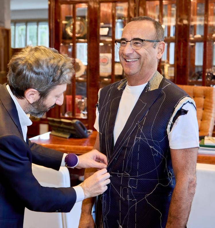 Eleganza fiorentina, a Sanremo Carlo Conti veste Stefano Ricci