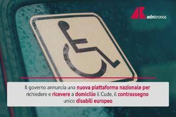 Contrassegno auto disabili, arriva una novità
