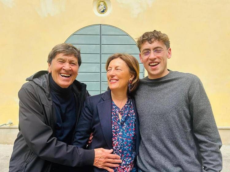 Gianni Morandi, Anna Dan, Tredici Pietro - fotogramma/ipa