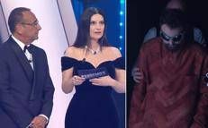 Carlo Conti, Laura Pausini, Dargen D'Amico - Sanremo